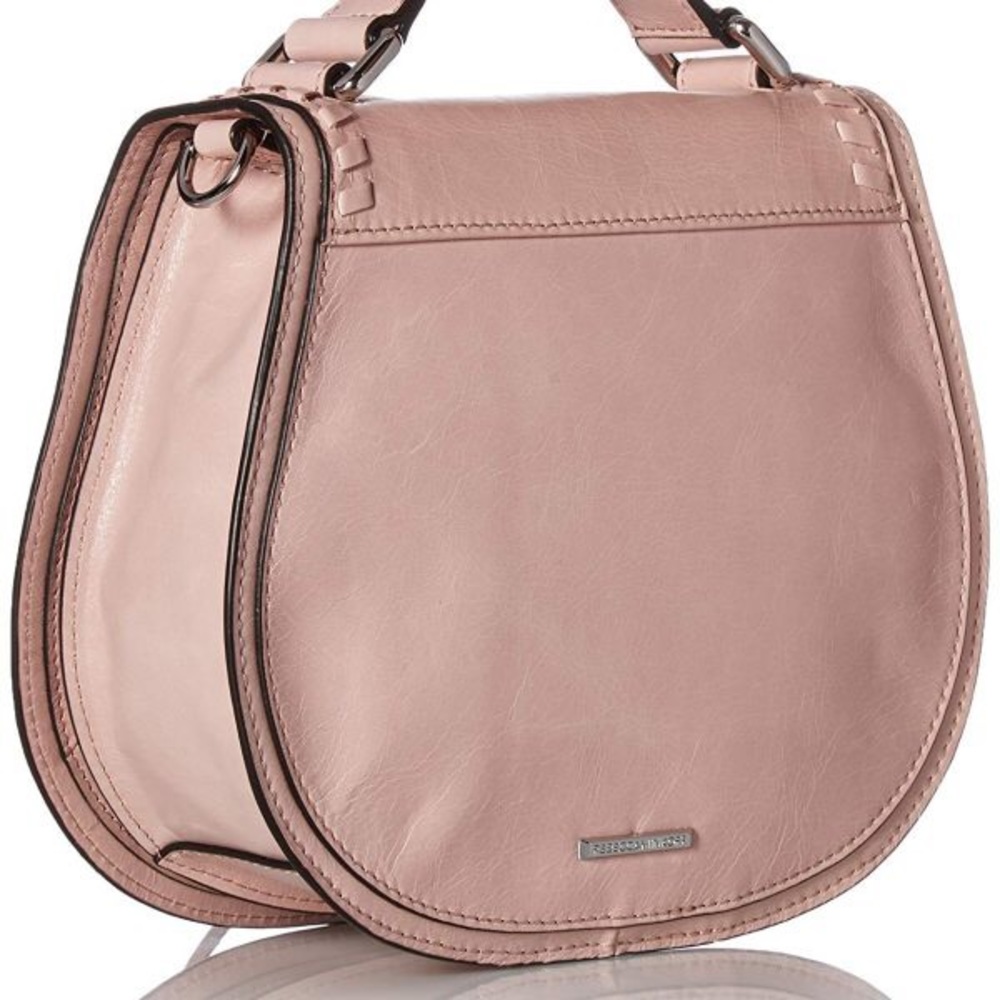 Rebecca Minkoff Vanity Saddle Bag Lilac~SOLD - Picture 6 of 8